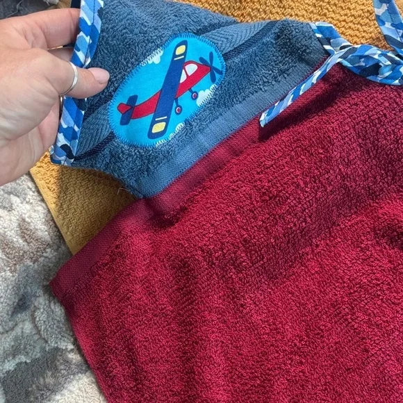 Towel bibs handmade x2 - Picture 2 of 6